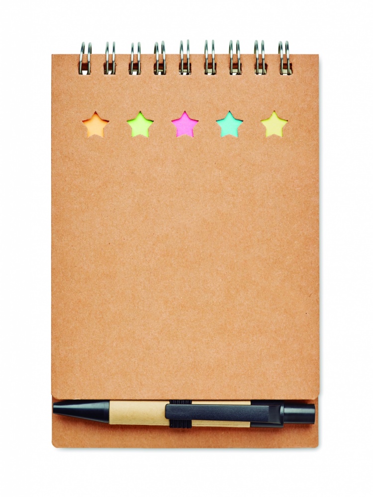 Logotrade promotional gift picture of: Notepad with pen and memo pad