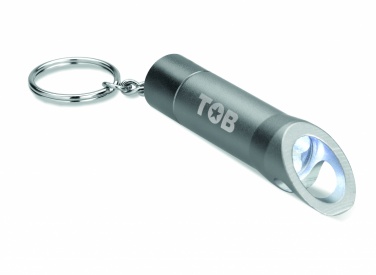 Logotrade promotional product image of: Metal torch key ring Ylivieska