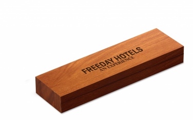 Logo trade advertising products picture of: Laser pointer in wooden box