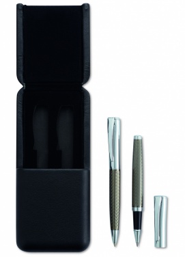 Logo trade promotional merchandise picture of: Ball pen set in box