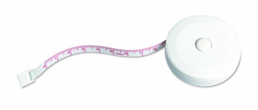 Logo trade promotional merchandise image of: Tailors measuring tape 1m