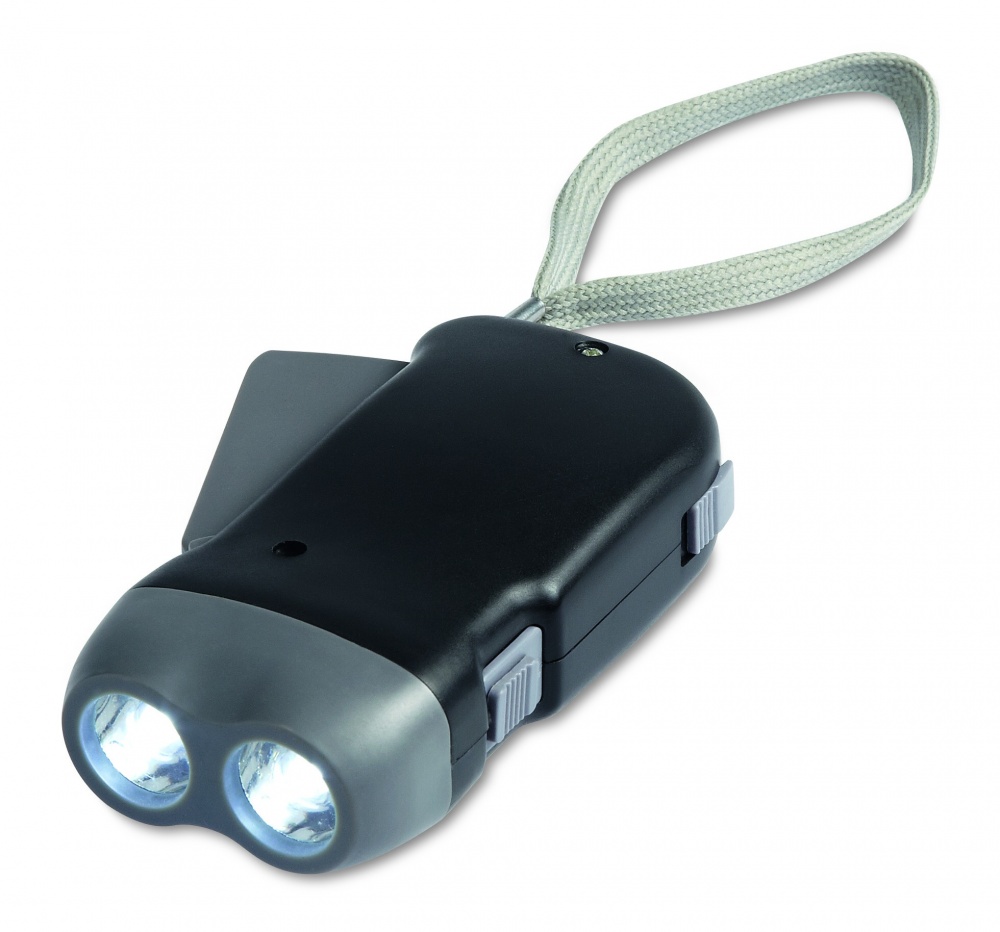 Logotrade promotional giveaways photo of: 2 LED dynamo torch