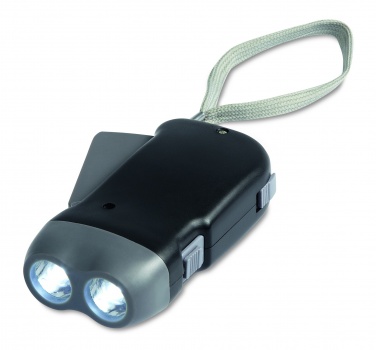 Logotrade promotional gift image of: 2 LED dynamo torch