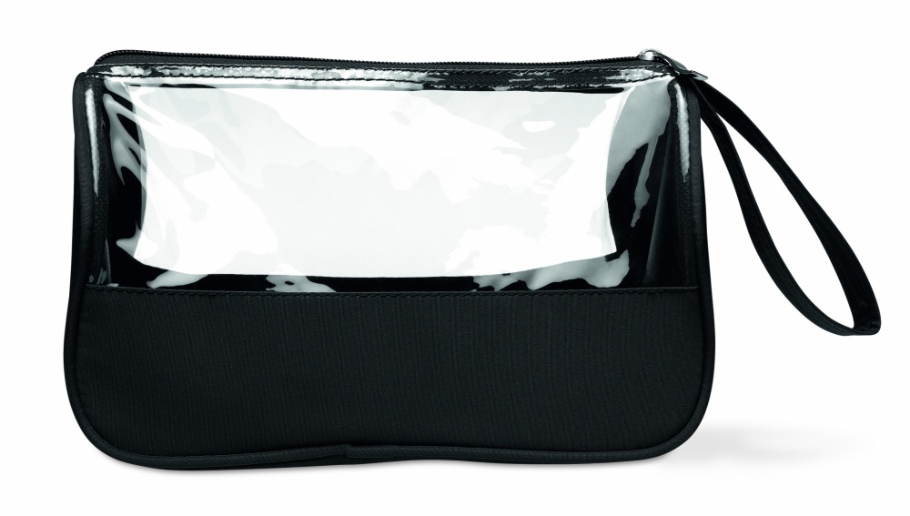 Logotrade promotional merchandise photo of: Toiletry bag microfiber w PVC