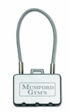 Logo trade advertising products image of: Security lock