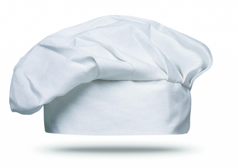 Logo trade promotional items image of: Cotton chef hat 130 gsm