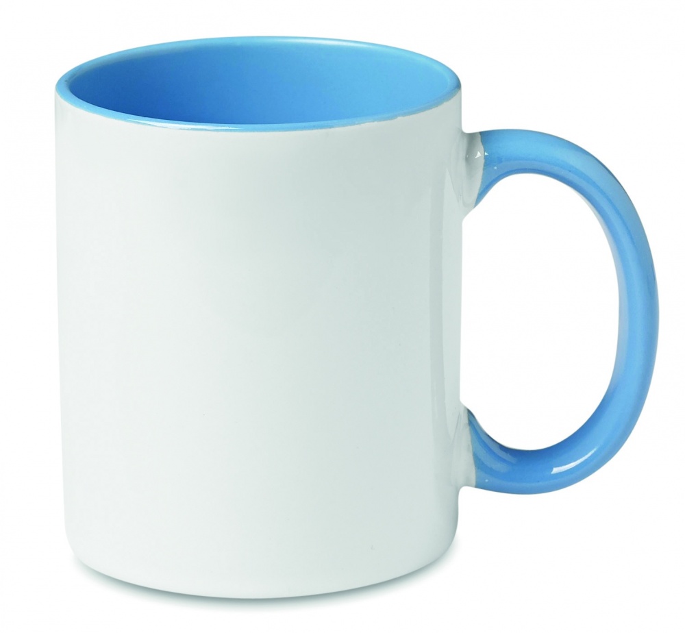 Logo trade promotional items image of: Coloured sublimation mug