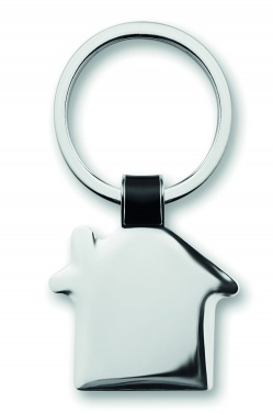 Logo trade promotional giveaways picture of: House shaped key ring