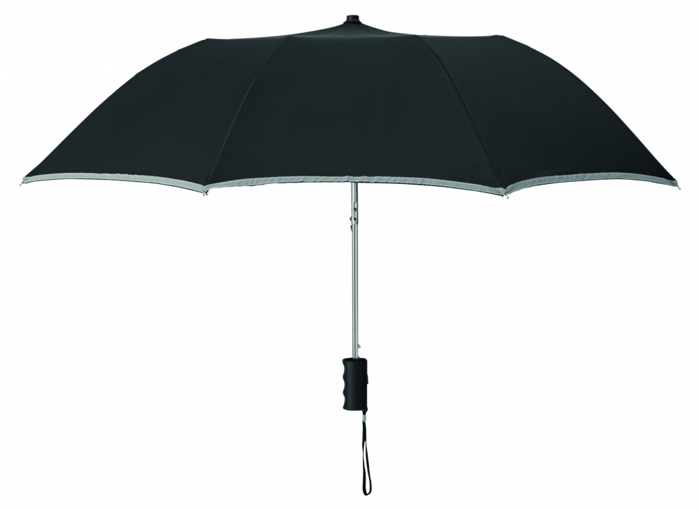 Logo trade promotional giveaways image of: 21 inch 2 fold umbrella