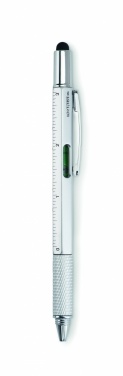 Logo trade promotional items picture of: Spirit level pen with ruler