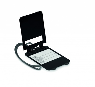 Logo trade promotional item photo of: Luggage tags plastic