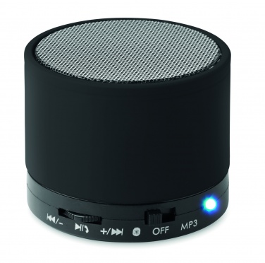 Logotrade advertising product image of: Round wireless speaker