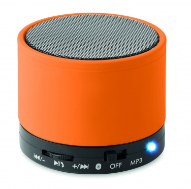 Logotrade corporate gift picture of: Round wireless speaker