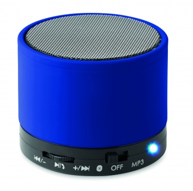 Logo trade promotional gifts image of: Round wireless speaker