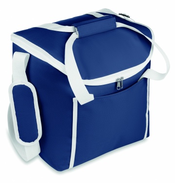 Logo trade business gifts image of: Cooler bag 600D polyester