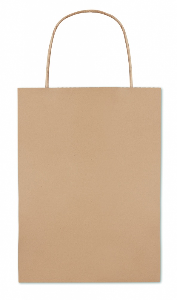 Logo trade promotional giveaways image of: Gift paper bag small 150 gr/m²