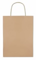 Gift paper bag medium 150 gr/m², Beige