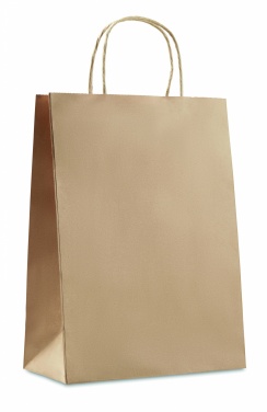 Logo trade promotional gifts picture of: Gift paper bag large 150 gr/m²