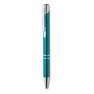 Logotrade advertising products photo of: Push button aluminium pen