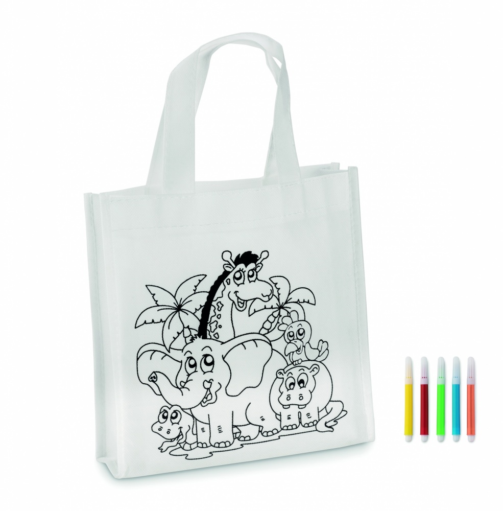 Logo trade promotional items image of: Mini shopping bag