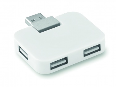 Logo trade promotional giveaways image of: 4 port USB hub