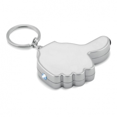 Logotrade corporate gift image of: Thumbs up led light w/key ring Valmiera