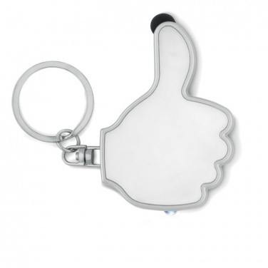 Logotrade promotional gift picture of: Thumbs up led light w/key ring