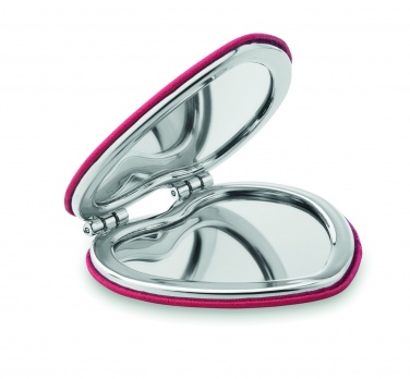 Logo trade promotional merchandise picture of: Heart PU mirror