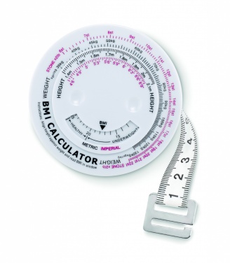 Logo trade promotional gifts picture of: BMI measuring tape