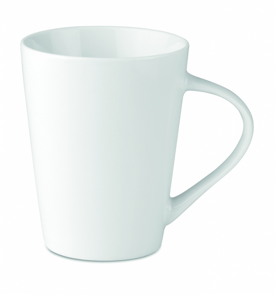 Logo trade promotional merchandise picture of: Porcelain conic mug 250 ml