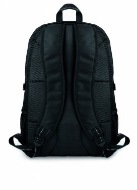 Logo trade corporate gifts image of: Polyester laptop backpack