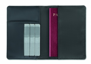 Logo trade promotional product photo of: 2 Tone passport holder