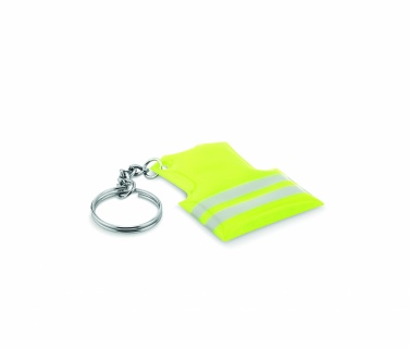 Logo trade promotional item photo of: Key ring with reflecting vest Jekabpils