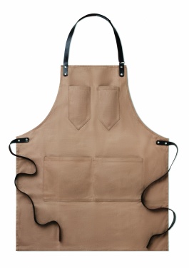 Logo trade business gifts image of: Apron in leather