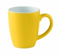 Ceramic coloured mug 290 ml, Yellow