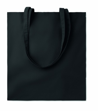 Logo trade promotional giveaways image of: 140 gr/m² cotton shopping bag