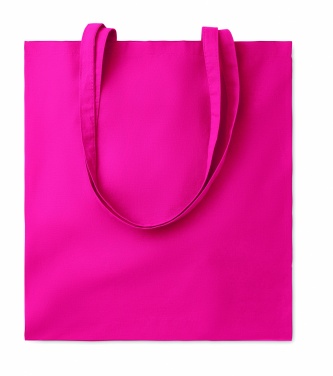 Logo trade promotional giveaway photo of: 140 gr/m² cotton shopping bag