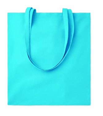 Logo trade corporate gifts image of: 140 gr/m² cotton shopping bag