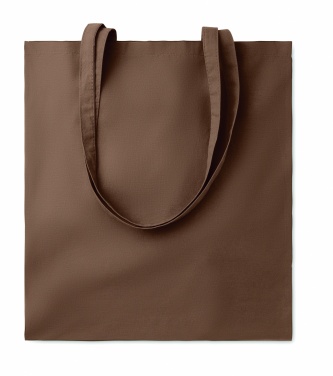 Logo trade promotional item photo of: 140 gr/m² cotton shopping bag