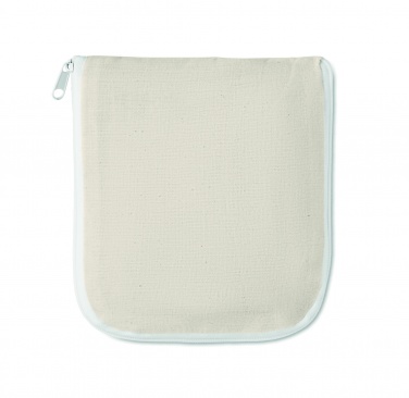 Logo trade promotional gift photo of: 100gr/m² foldable cotton bag