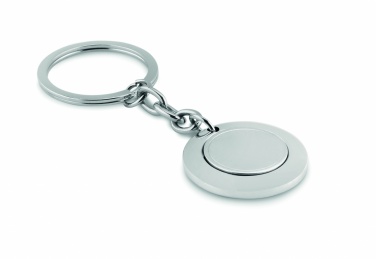 Logo trade business gifts image of: Key ring with token Cēsis