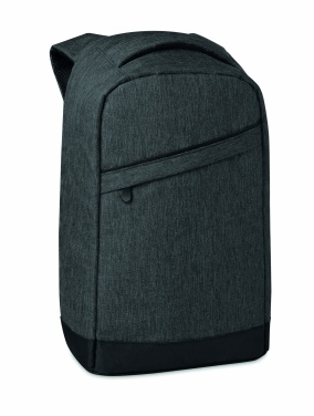 Logo trade promotional items image of: 2 tone backpack incl USB plug