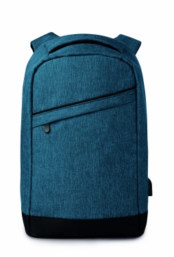 Logotrade promotional gift picture of: 2 tone backpack incl USB plug