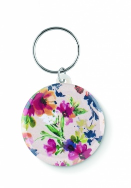 Logo trade business gifts image of: Small pin button key ring Tukums