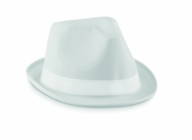 Logo trade business gifts image of: Coloured polyester hat