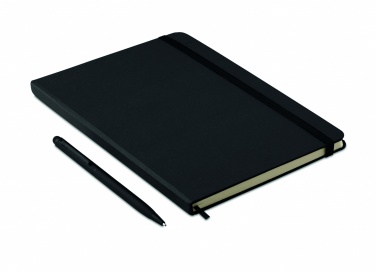 Logo trade promotional items image of: A5 notebook w/stylus 72 lined