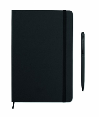 Logotrade promotional items photo of: A5 notebook w/stylus 72 lined