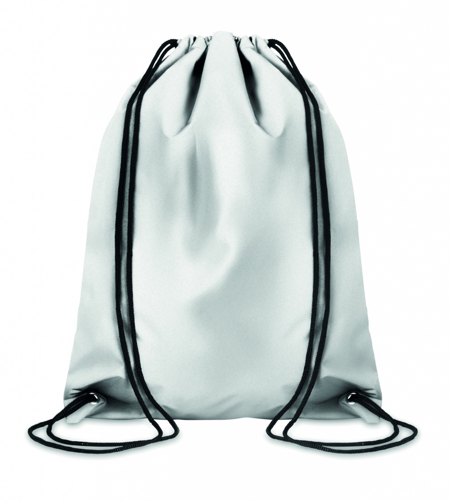 Logotrade promotional item picture of: High reflective drawstring bag