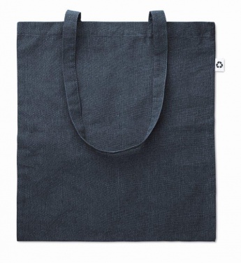 Logo trade business gifts image of: Shopping bag 2 tone 140 gr