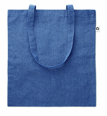 Logo trade promotional gifts image of: Shopping bag 2 tone 140 gr